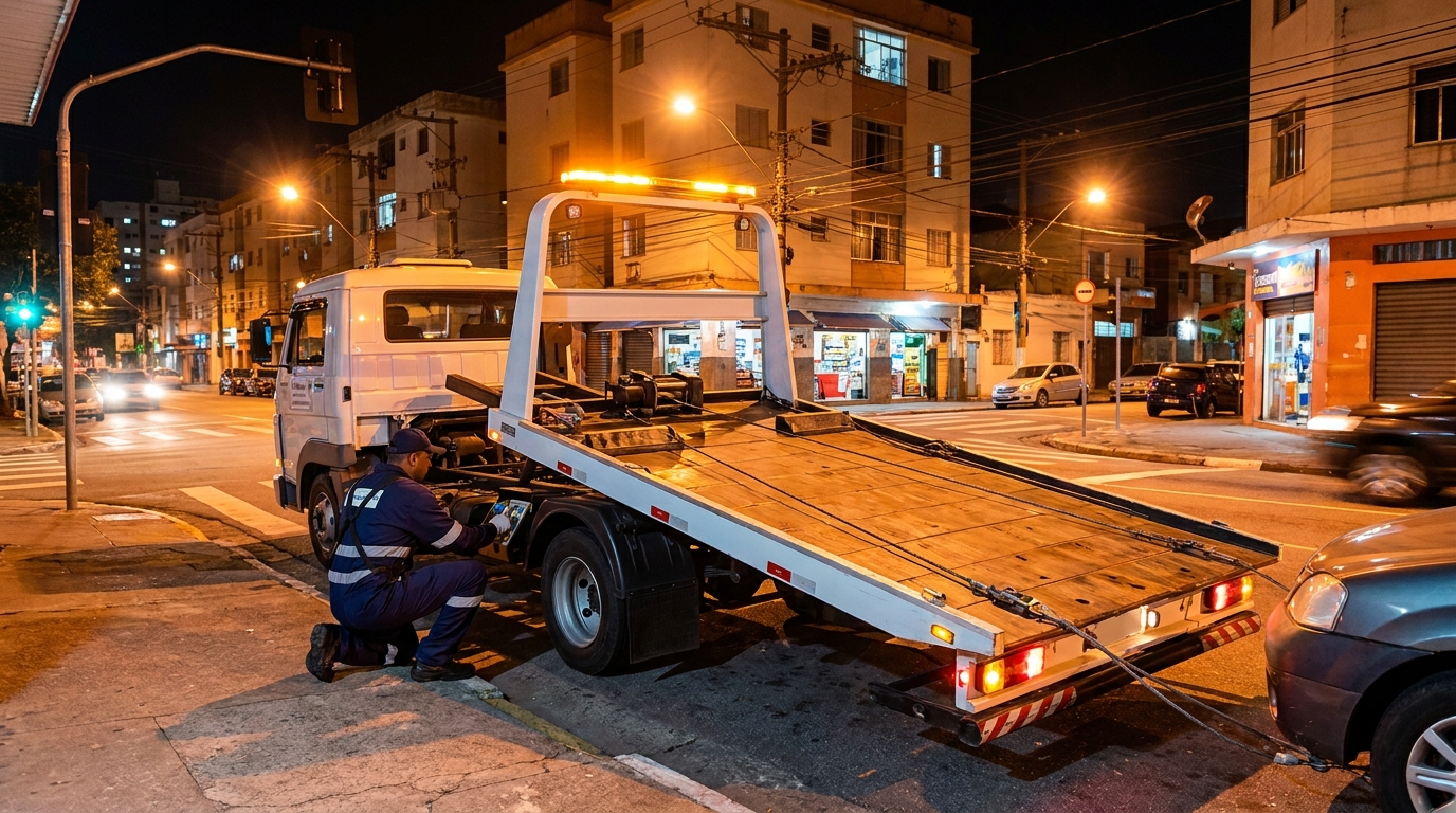 Guincho 24h profissional em Cascavel‑PR
